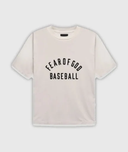 Essentials Fear of God Baseball T-Shirt with Cream