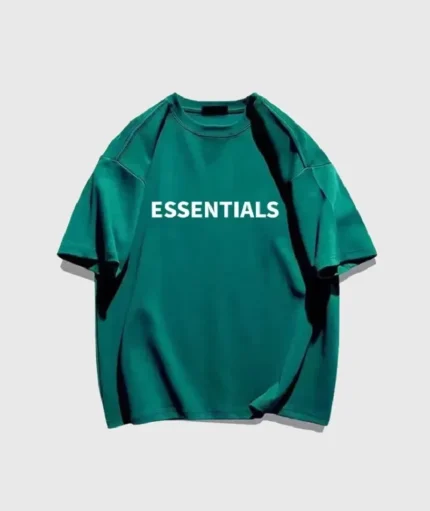 Essentials Fear of God T-Shirt with Green