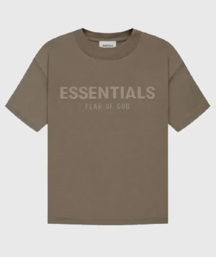Brown Fear of God Essentials T-Shirt